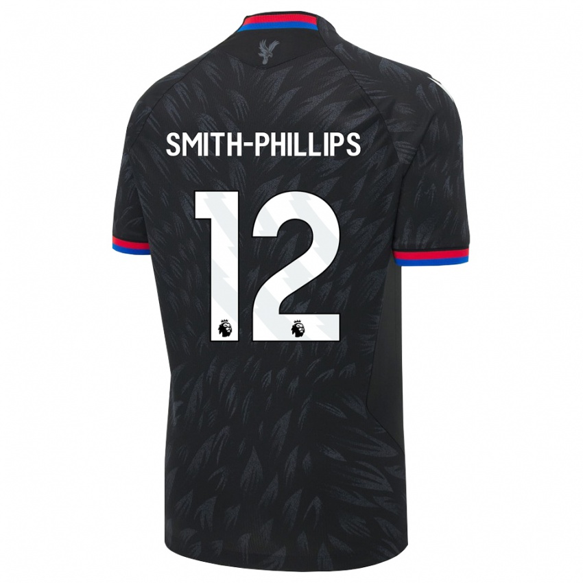נשים Kairo Smith-Phillips #12 שחור כחול אדום הרחק ג'רזי 2026/27 חולצה קצרה