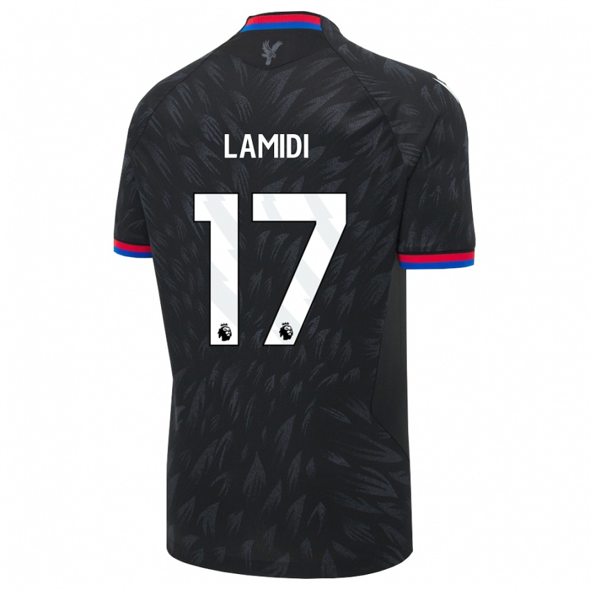 נשים Oladotun Lamidi #17 שחור כחול אדום הרחק ג'רזי 2026/27 חולצה קצרה