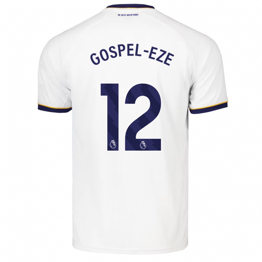 נשים Goodness Gospel-Eze #12 כחול חצות לבן צהוב הרחק ג'רזי 2026/27 חולצה קצרה