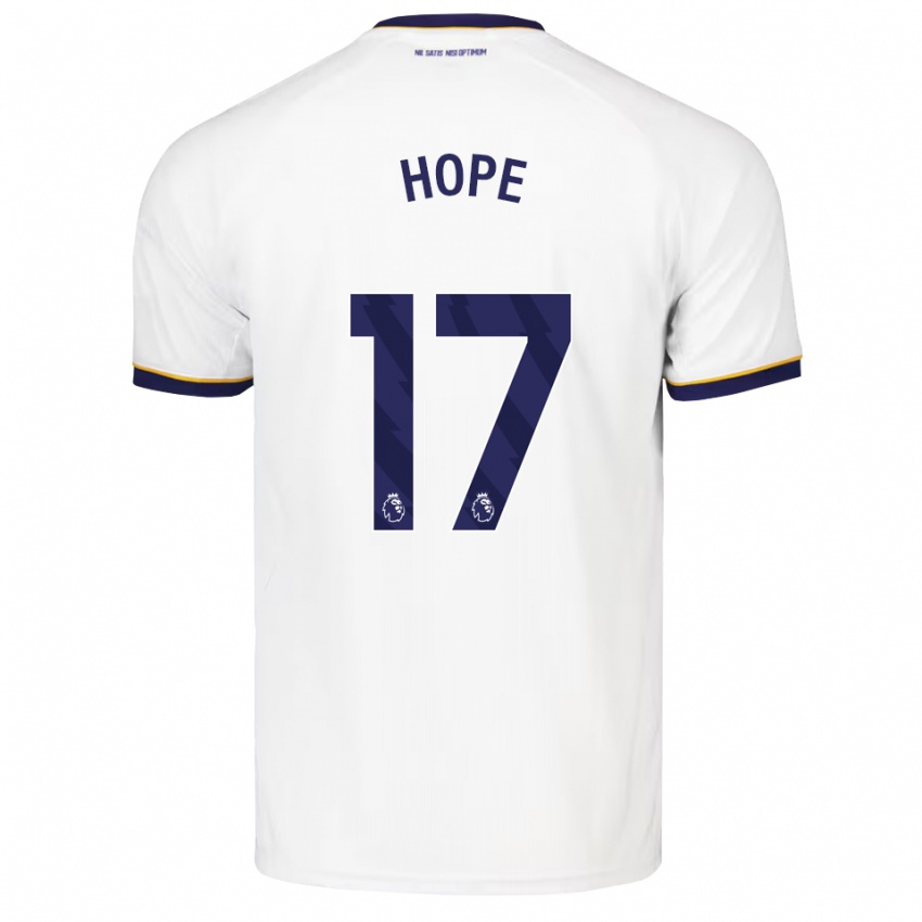 נשים Lucy Hope #17 כחול חצות לבן צהוב הרחק ג'רזי 2026/27 חולצה קצרה