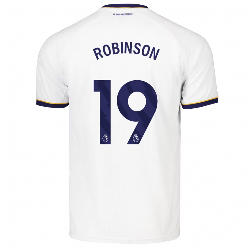 נשים Katie Robinson #19 כחול חצות לבן צהוב הרחק ג'רזי 2026/27 חולצה קצרה