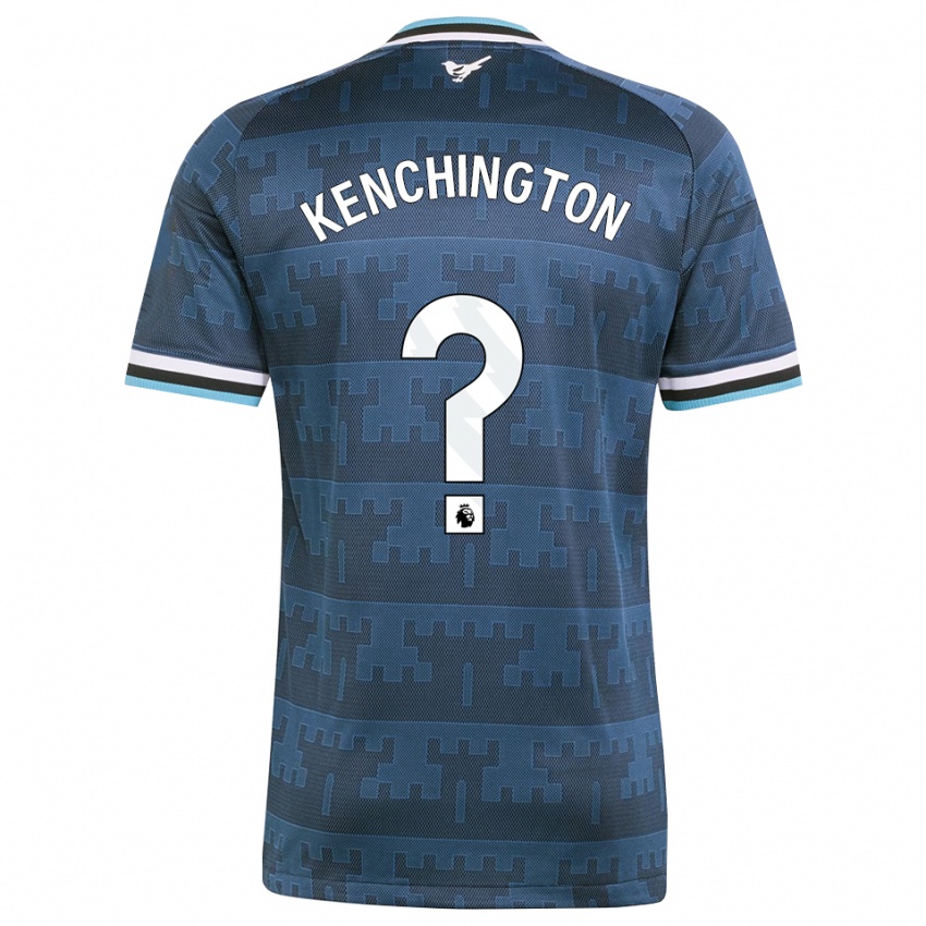 נשים Josh Kenchington #0 צהוב שחור כחול הרחק ג'רזי 2026/27 חולצה קצרה