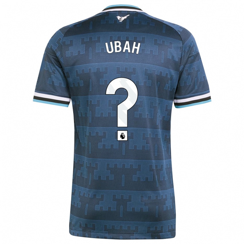 נשים Josh Ubah #0 צהוב שחור כחול הרחק ג'רזי 2026/27 חולצה קצרה