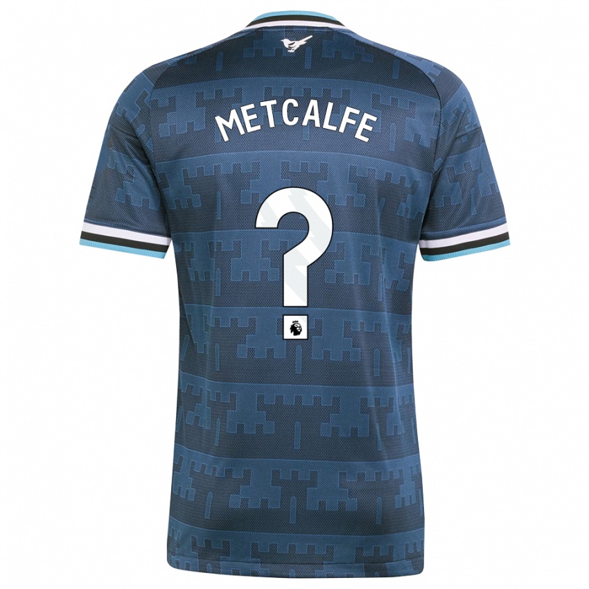 נשים Craig Metcalfe #0 צהוב שחור כחול הרחק ג'רזי 2026/27 חולצה קצרה