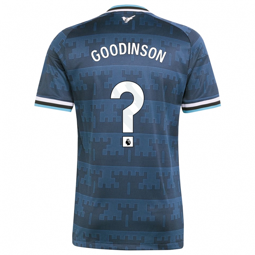 נשים Archie Goodinson #0 צהוב שחור כחול הרחק ג'רזי 2026/27 חולצה קצרה