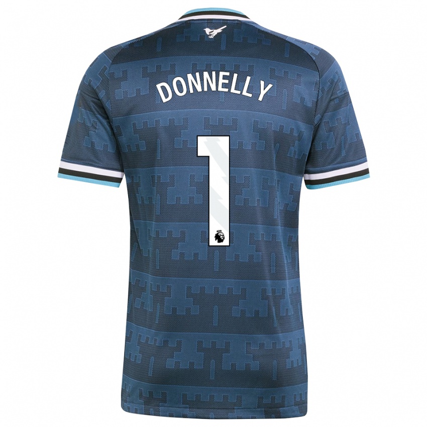 נשים Grace Donnelly #1 צהוב שחור כחול הרחק ג'רזי 2026/27 חולצה קצרה