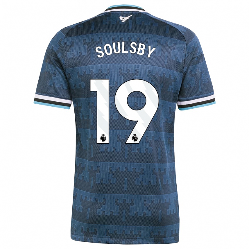 נשים Anna Soulsby #19 צהוב שחור כחול הרחק ג'רזי 2026/27 חולצה קצרה