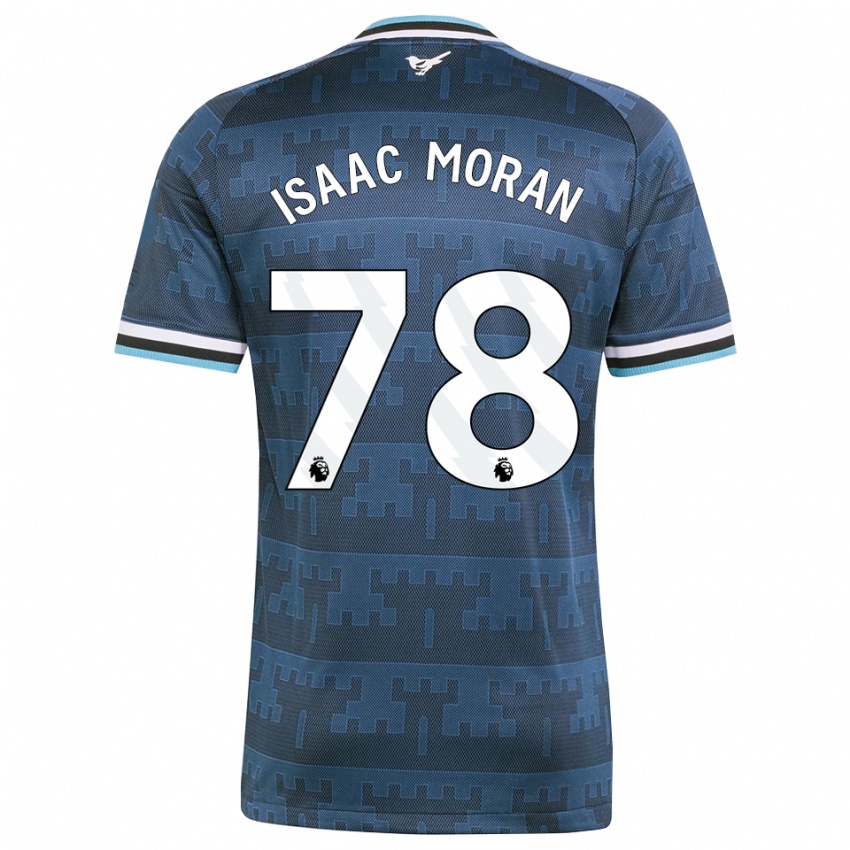 נשים Isaac Moran #78 צהוב שחור כחול הרחק ג'רזי 2026/27 חולצה קצרה