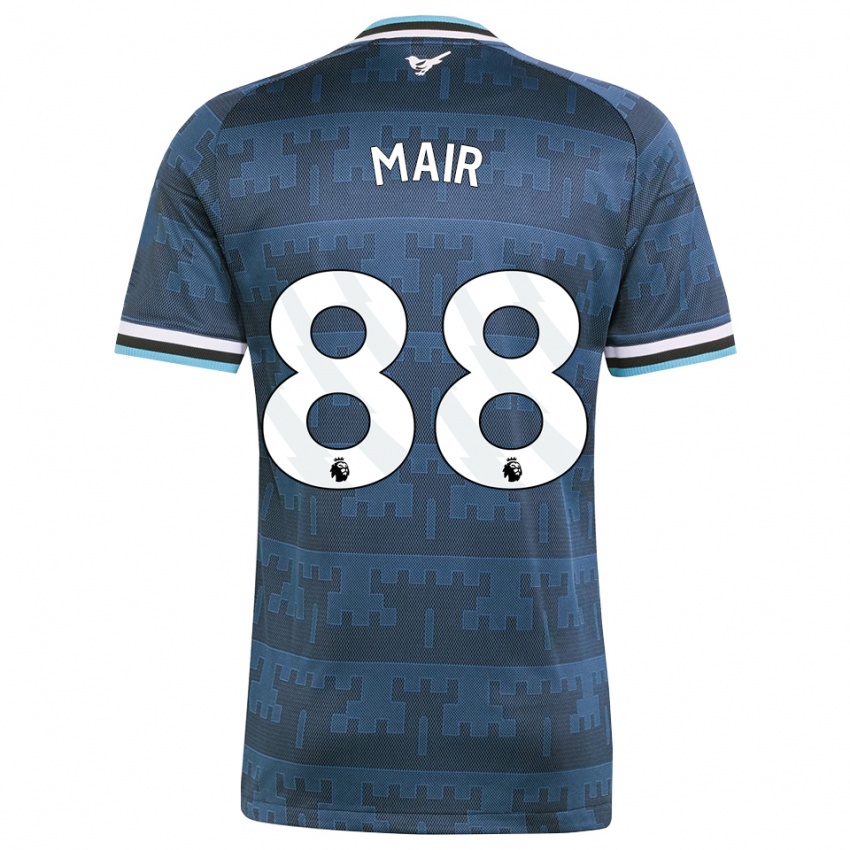 נשים George Mair #88 צהוב שחור כחול הרחק ג'רזי 2026/27 חולצה קצרה