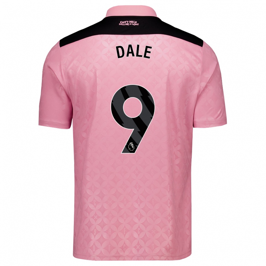 נשים Eleanor Dale #9 ורוד בהיר שחור הרחק ג'רזי 2026/27 חולצה קצרה