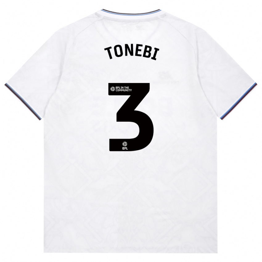 נשים Concilio Tonebi #3 בורדו לבן הרחק ג'רזי 2026/27 חולצה קצרה