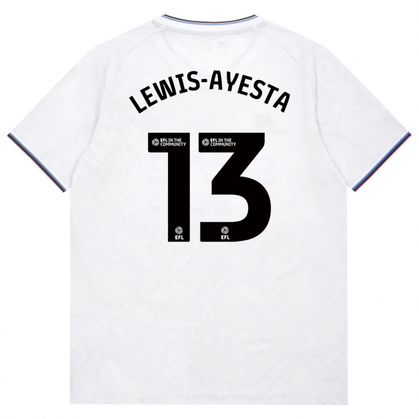 נשים Felix Lewis-Ayesta #13 בורדו לבן הרחק ג'רזי 2026/27 חולצה קצרה