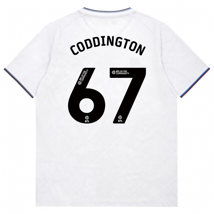 נשים Remy Coddington #67 בורדו לבן הרחק ג'רזי 2026/27 חולצה קצרה