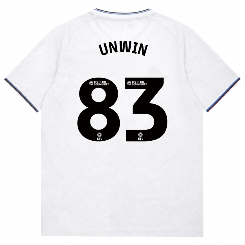 נשים Jonathan Unwin #83 בורדו לבן הרחק ג'רזי 2026/27 חולצה קצרה