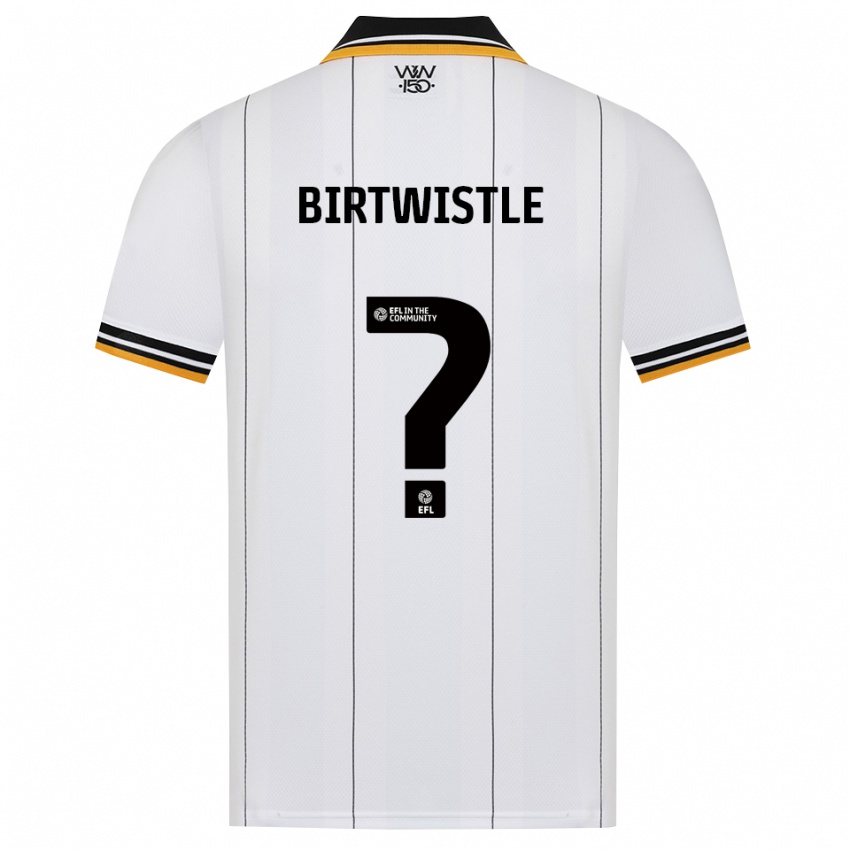 נשים Harry Birtwistle #0 כתום לבן שחור הרחק ג'רזי 2026/27 חולצה קצרה