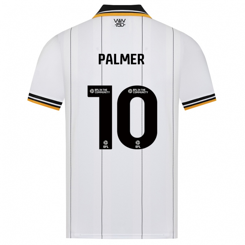 נשים Jamila Palmer #10 כתום לבן שחור הרחק ג'רזי 2026/27 חולצה קצרה