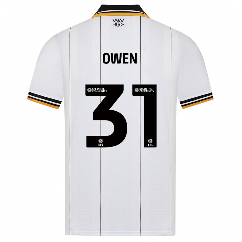 נשים Skye Owen #31 כתום לבן שחור הרחק ג'רזי 2026/27 חולצה קצרה