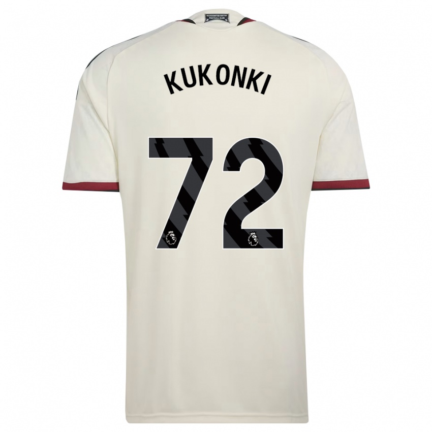 נשים Godwill Kukonki #72 בז' שחור אדום ג'רזי קיט שלישי 2026/27 חולצה קצרה