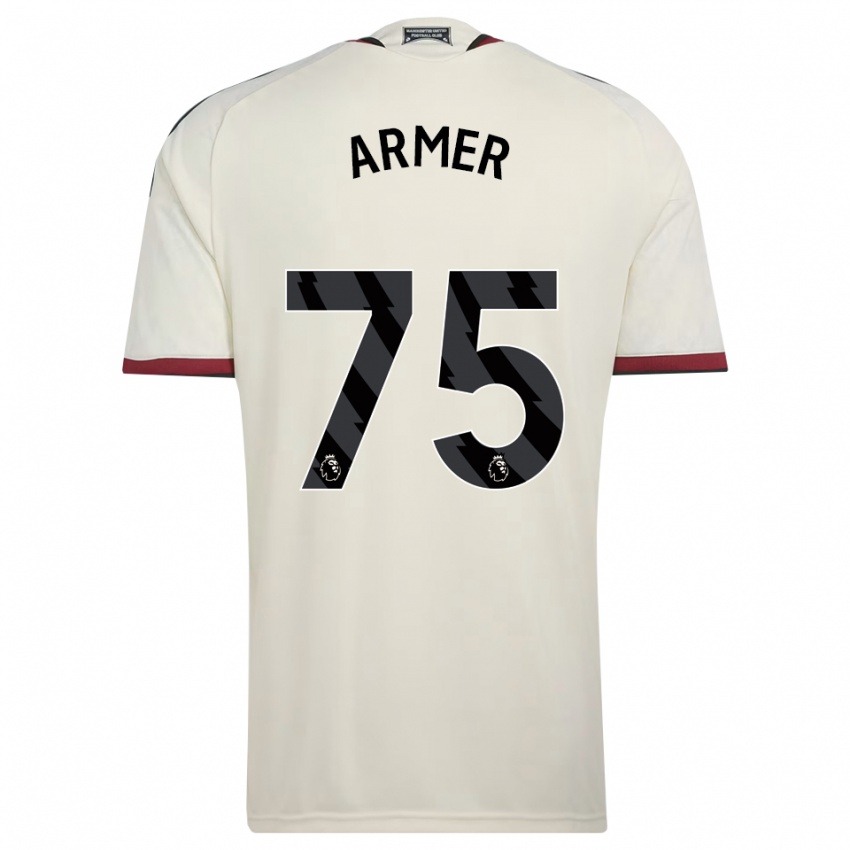 נשים Daniel Armer #75 בז' שחור אדום ג'רזי קיט שלישי 2026/27 חולצה קצרה