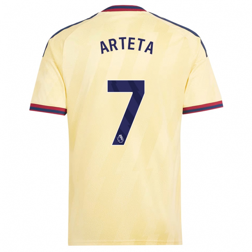 נשים Gabriel Arteta #7 צהוב בהיר כחול חצות ג'רזי קיט שלישי 2026/27 חולצה קצרה