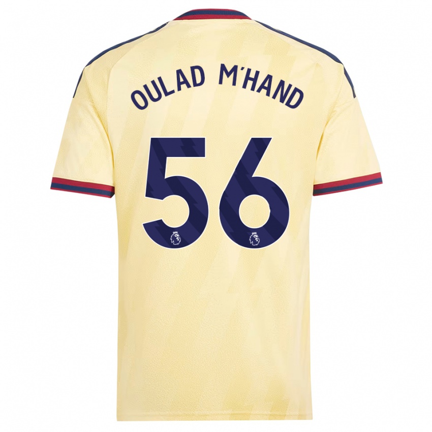 נשים Salah-Eddine Oulad M'hand #56 צהוב בהיר כחול חצות ג'רזי קיט שלישי 2026/27 חולצה קצרה