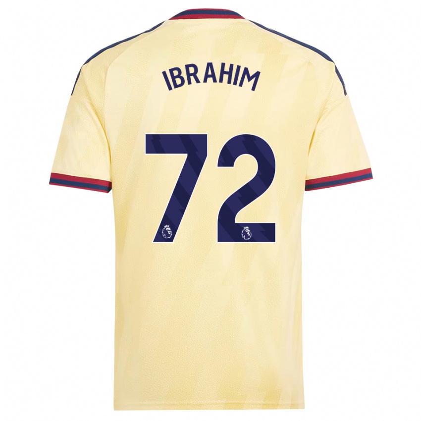 נשים Ife Ibrahim #72 צהוב בהיר כחול חצות ג'רזי קיט שלישי 2026/27 חולצה קצרה