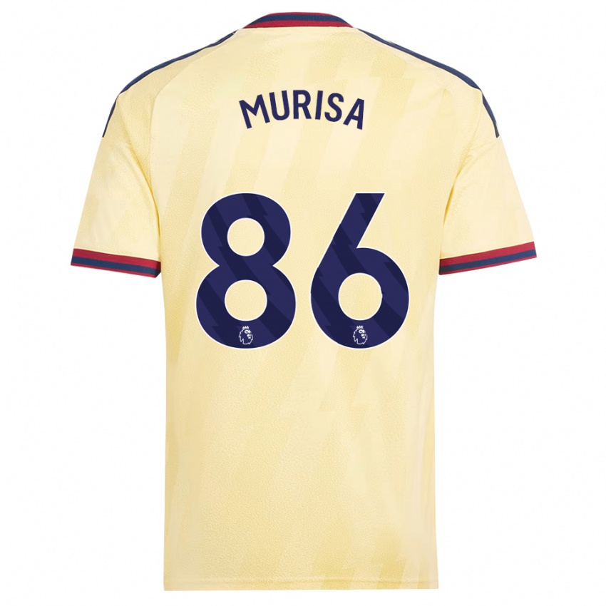 נשים Teshaun Murisa #86 צהוב בהיר כחול חצות ג'רזי קיט שלישי 2026/27 חולצה קצרה