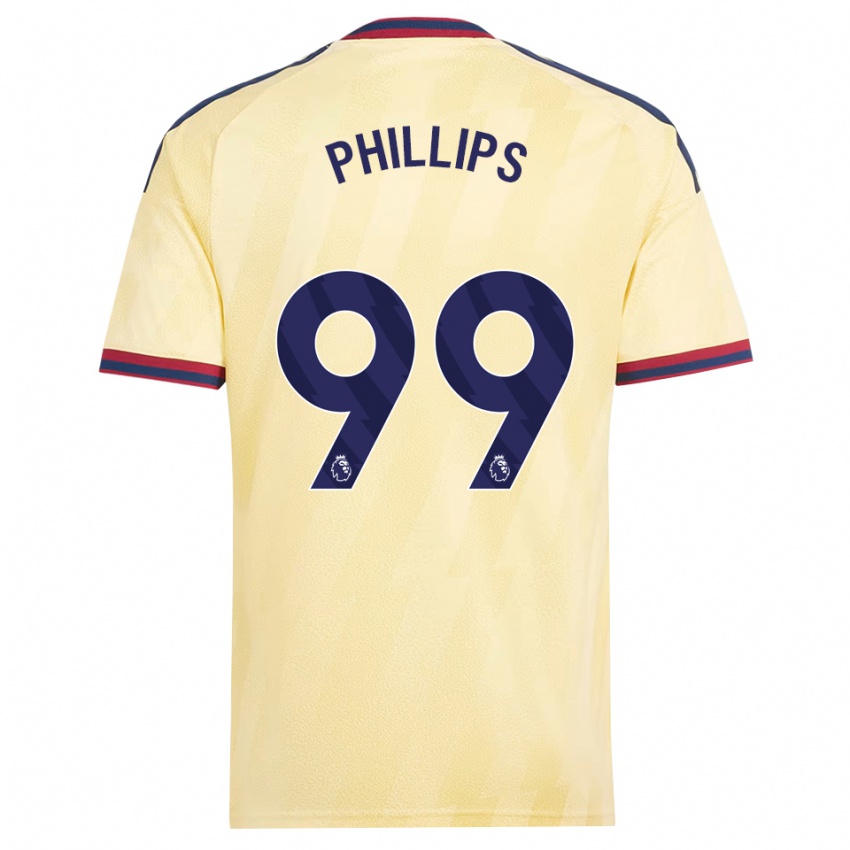 נשים Charlie Phillips #99 צהוב בהיר כחול חצות ג'רזי קיט שלישי 2026/27 חולצה קצרה