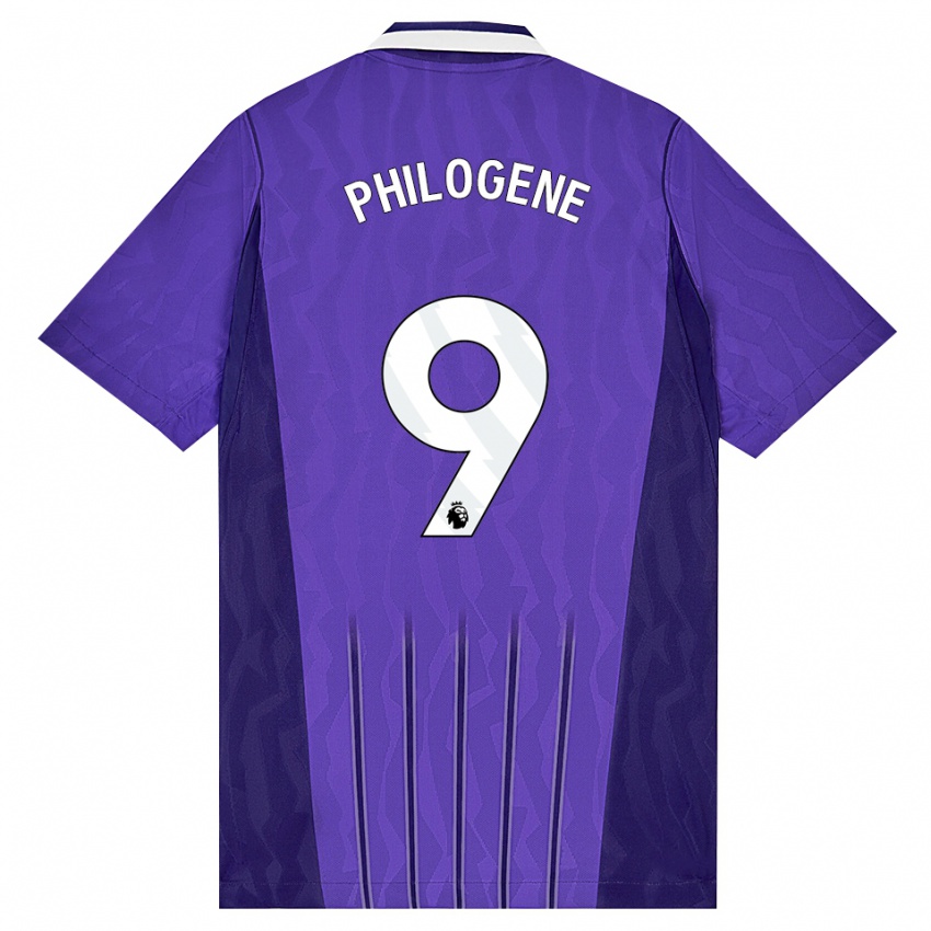 נשים Blake Philogene #9 סגול לבן ג'רזי קיט שלישי 2026/27 חולצה קצרה