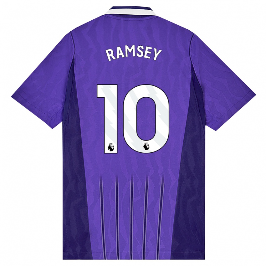 נשים Cole Ramsey #10 סגול לבן ג'רזי קיט שלישי 2026/27 חולצה קצרה