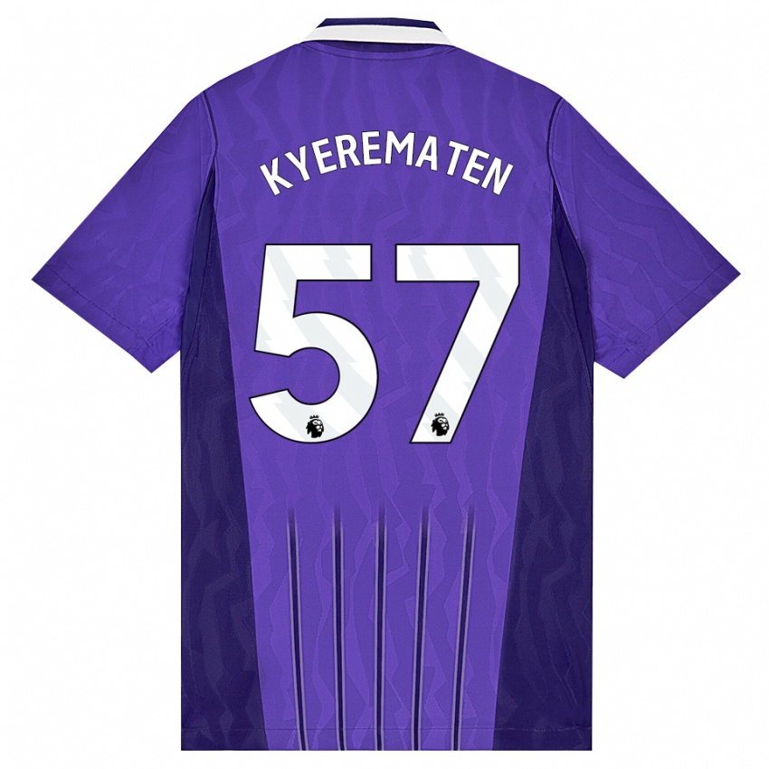נשים Rio Kyerematen #57 סגול לבן ג'רזי קיט שלישי 2026/27 חולצה קצרה