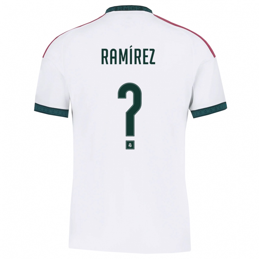 ילדים Izan Ramírez #0 ירוק כהה לבן אדום ג'רזי ביתית 2026/27 חולצה קצרה