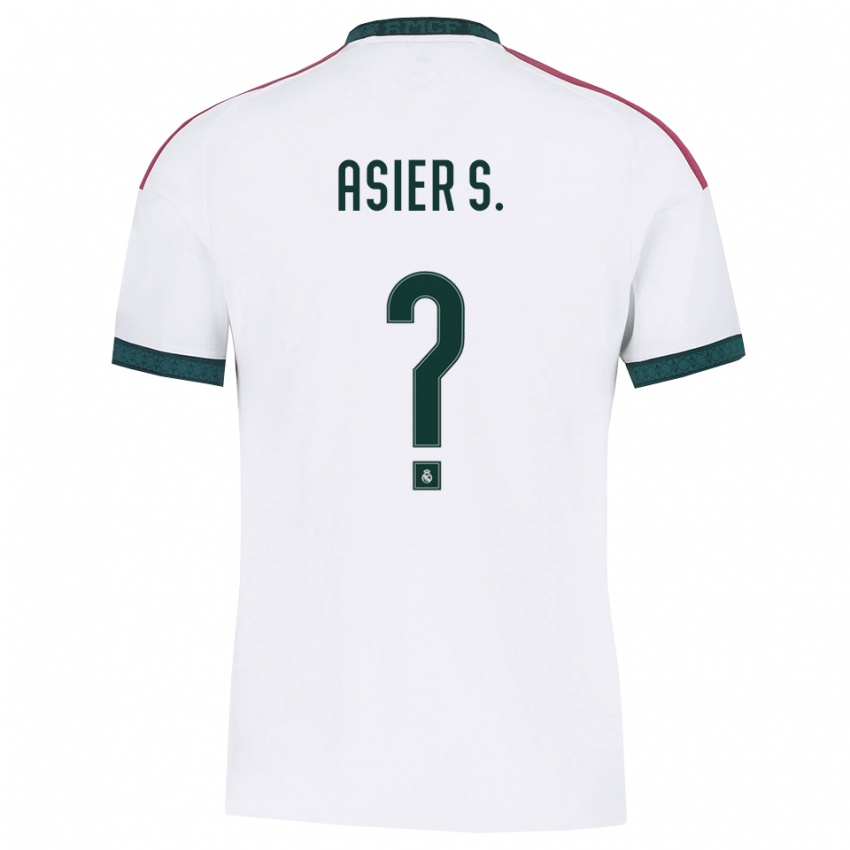 ילדים Asier Sánchez #0 ירוק כהה לבן אדום ג'רזי ביתית 2026/27 חולצה קצרה