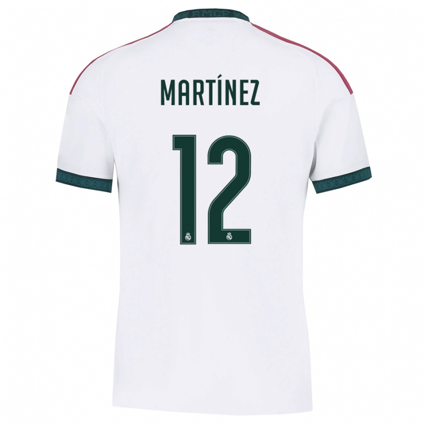 ילדים Rubén Martínez #12 ירוק כהה לבן אדום ג'רזי ביתית 2026/27 חולצה קצרה
