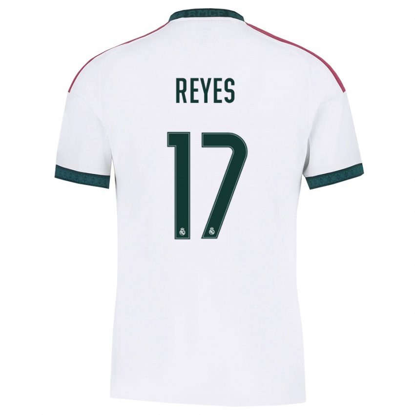 ילדים José Reyes #17 ירוק כהה לבן אדום ג'רזי ביתית 2026/27 חולצה קצרה