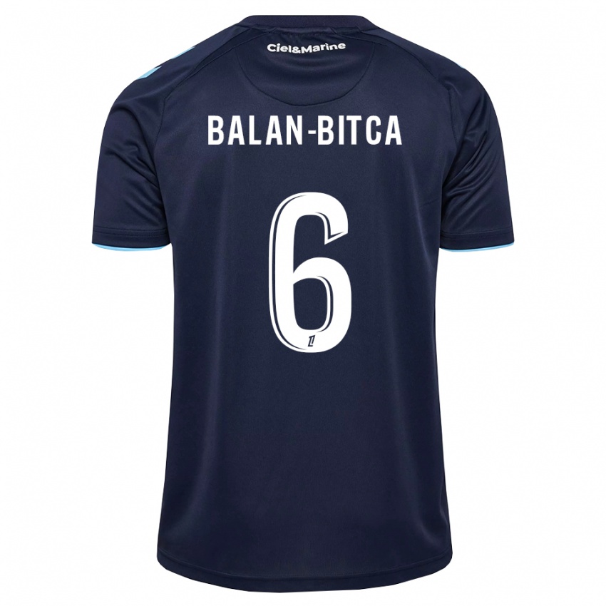 ילדים Mario Balan-Bitca #6 כחול חצות תכלת ג'רזי ביתית 2026/27 חולצה קצרה