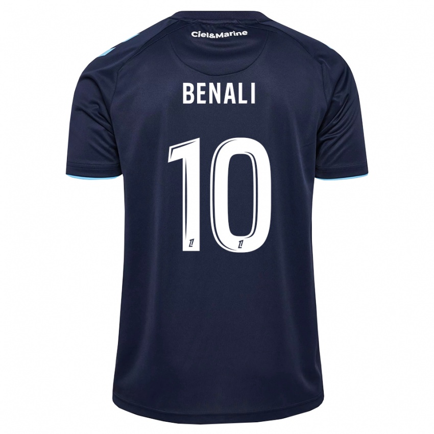 ילדים Adam Benali #10 כחול חצות תכלת ג'רזי ביתית 2026/27 חולצה קצרה