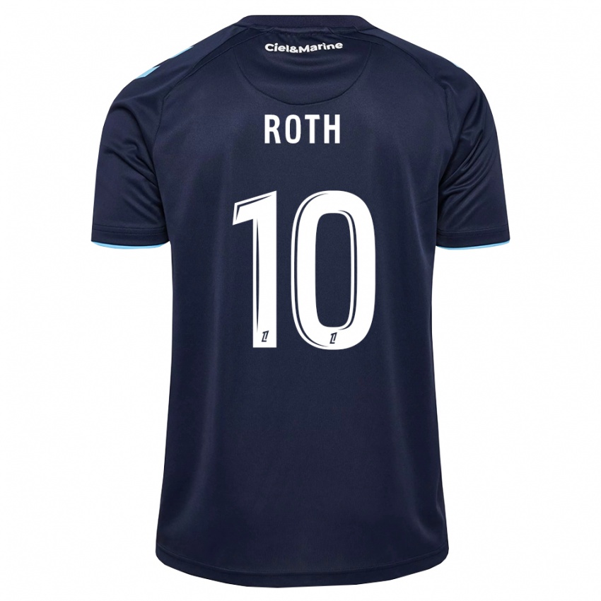 ילדים Madeline Roth #10 כחול חצות תכלת ג'רזי ביתית 2026/27 חולצה קצרה