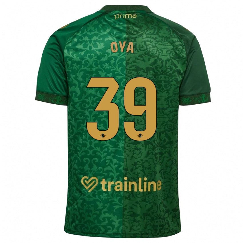 ילדים Rafa Oya #39 ירוק יער אדמדם כהה הרחק ג'רזי 2026/27 חולצה קצרה