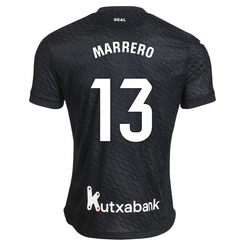 ילדים אונאי מררו #13 שחור לבן הרחק ג'רזי 2026/27 חולצה קצרה
