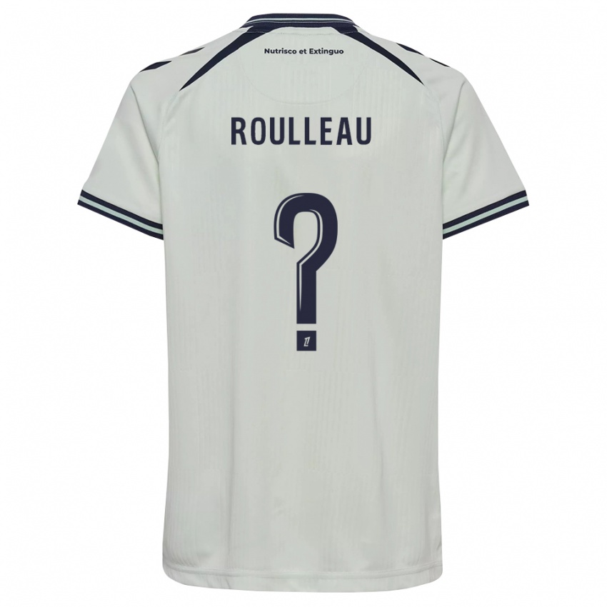 ילדים Maxime Roulleau #0 כחול חצות לבן הרחק ג'רזי 2026/27 חולצה קצרה