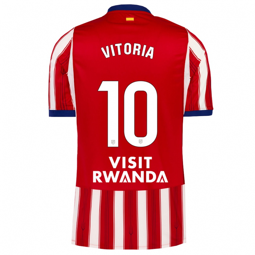 גברים Ana Vitória #10 כחול מלכותי אדום לבן ג'רזי ביתית 2026/27 חולצה קצרה