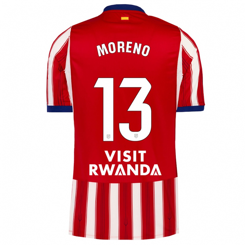 גברים Álvaro Moreno #13 כחול מלכותי אדום לבן ג'רזי ביתית 2026/27 חולצה קצרה
