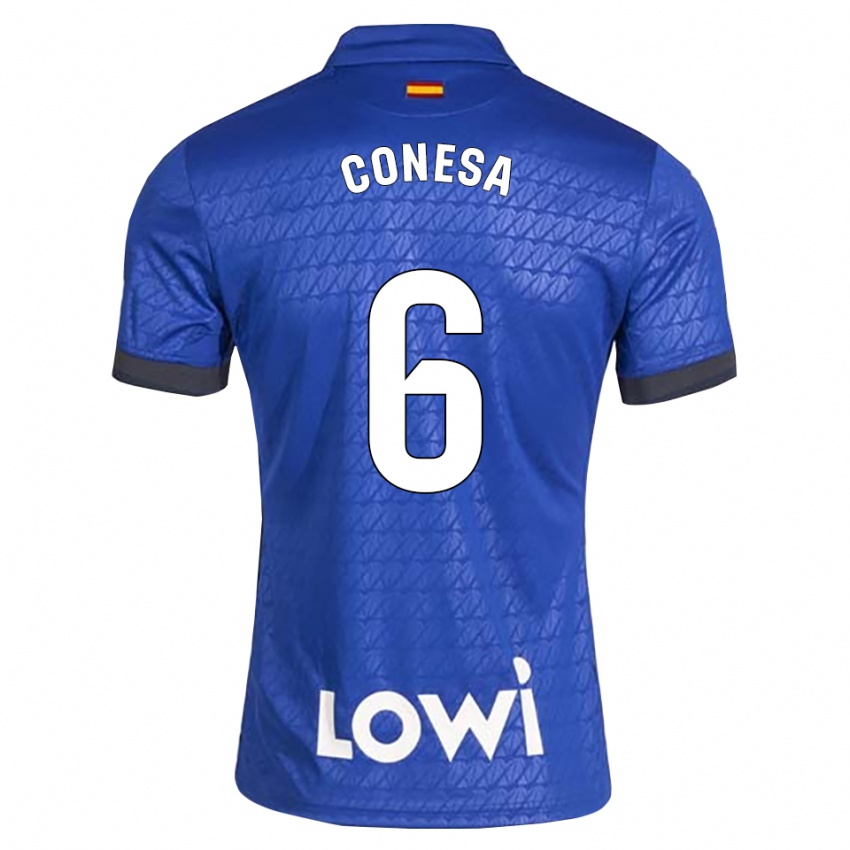 גברים Nico Conesa #6 לבן כחול שחור ג'רזי ביתית 2026/27 חולצה קצרה