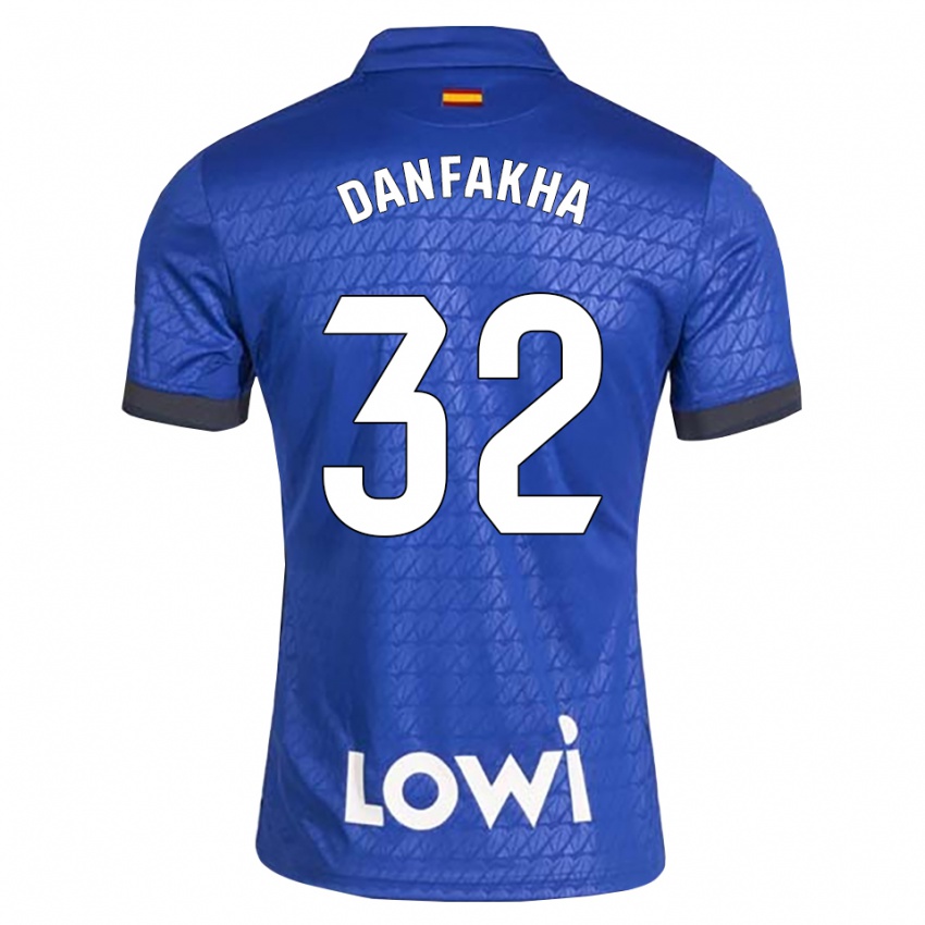 גברים Ibrahima Danfakha #32 לבן כחול שחור ג'רזי ביתית 2026/27 חולצה קצרה