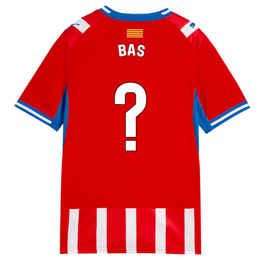 גברים Jordi Bas #0 אדום לבן כחול שמיים ג'רזי ביתית 2026/27 חולצה קצרה
