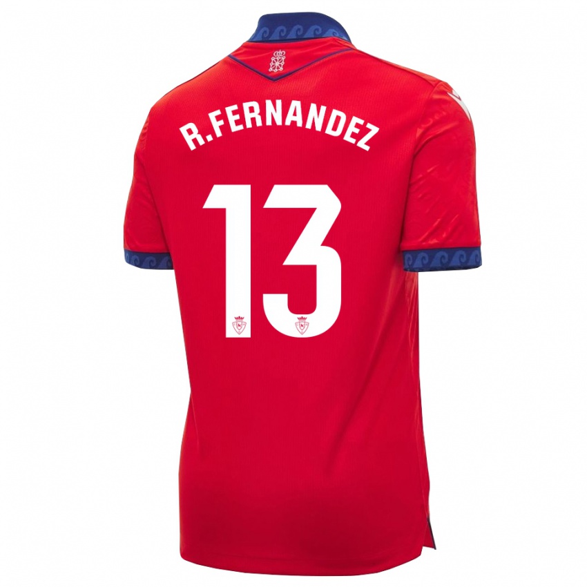 גברים Rafa Fernández #13 אדום כחול צי לבן ג'רזי ביתית 2026/27 חולצה קצרה