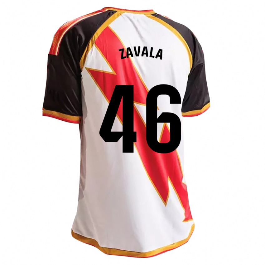גברים Andrés Zavala #46 ירוק בהיר שחור לבן זהב ג'רזי ביתית 2026/27 חולצה קצרה