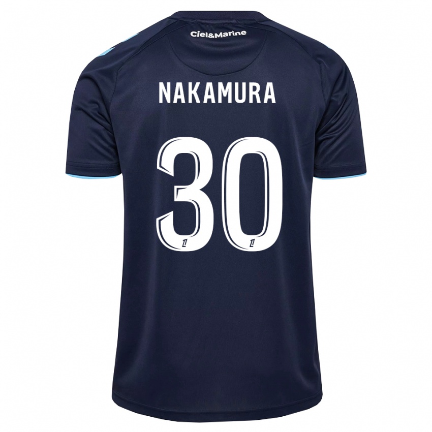 גברים Sota Nakamura #30 כחול חצות תכלת ג'רזי ביתית 2026/27 חולצה קצרה