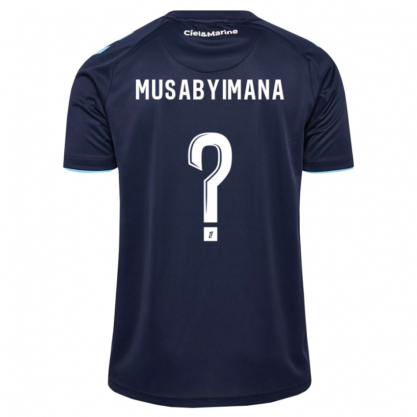 גברים Thierry Musabyimana #0 כחול חצות תכלת ג'רזי ביתית 2026/27 חולצה קצרה